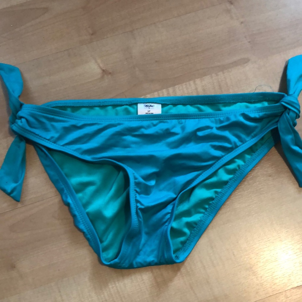 Teal bikini bottoms